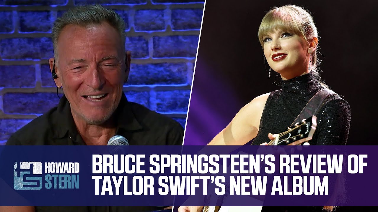 What Bruce Springsteen Thinks of Taylor Swiftâ€™s New Album - YouTube