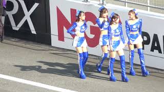 2024 SUPER FORMULA Rd.6/7 FUJI  #3#4 織田真実那 原あゆみ 夏川いづみ 菅原早記 リアライズガールズ 日曜日グリッドウォーク レースクイーン 4K