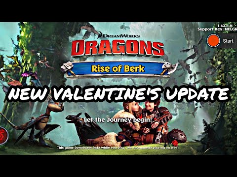 NEW VALENTINE'S UPDATE - Dragons: Rise of Berk New Update