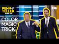 Magician Performs Color Magic Trick Penn Teller Fool Us The CW