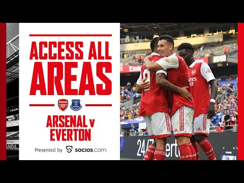 ACCESS ALL AREAS | Arsenal v Everton (2-0) | Gabriel Jesus, Bukayo Saka, Justin Tucker, USA Gooners