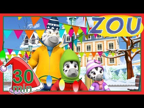 UN CONTE D'HIVER ❄️ 30 min COMPILATION ☃️ Dessins animés | Zou en Français