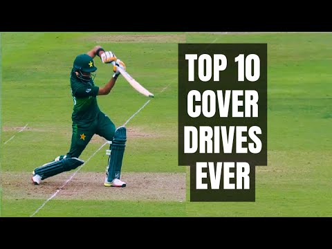 Top 10 Best Cover Drives of All Time | Amazing Brilliant Shots
