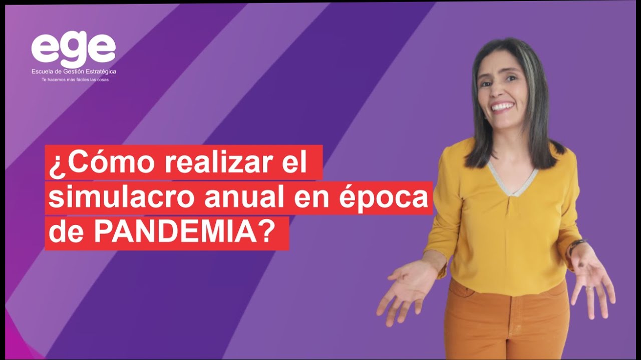 🛑Cómo realizar SIMULACRO DE EMERGENCIA