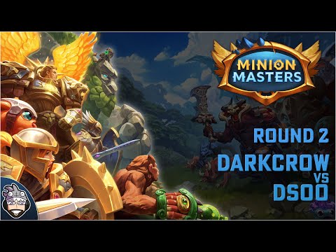 🏆DARKCROW vs DSOO - ROUND 2 - Minion Masters Knight's Duel #42 - $400 Prize Pool - eSports
