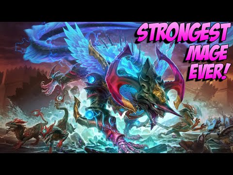 NEWEST SMITE GOD TIAMAT IS THE STRONGEST/MOST FUN MAGE EVER! -Tiamat First Look - SMITE PTS