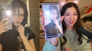 Fuslie Hypes Up Tina's SPICY Twitter Picture