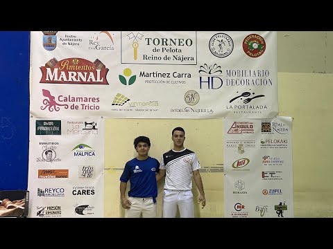 III TORNEO REINO DE NAJERA 4 1/2 - ZABALETA (Oiarpe) vs SÁEZ IV (San Cosme) #MundoBenito