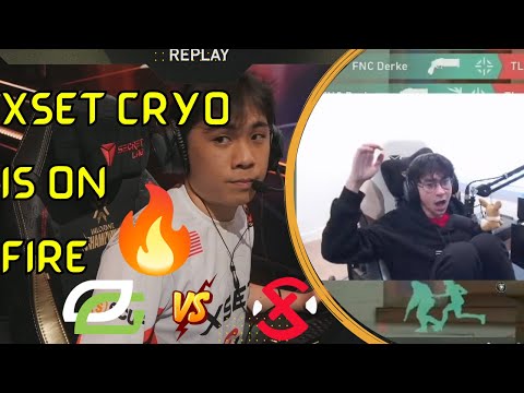 XSET Cryocells 4K Against Optic Gaming on VCT