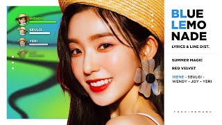 Red Velvet (레드벨벳) - Blue Lemonade (Color Coded Lyrics &amp; Line Distribution)