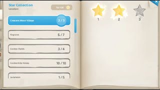 Finding all Fallen Stars in Crescent Moon Village SSO