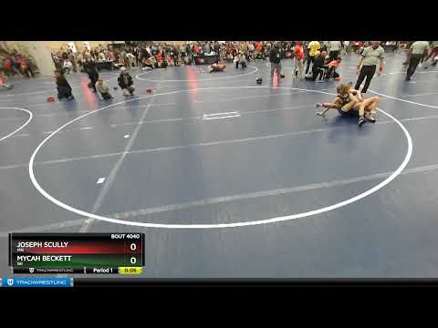 106 Lbs Cons. Round 6 - Mycah Beckett, WI Vs Joseph Scully, MN F720