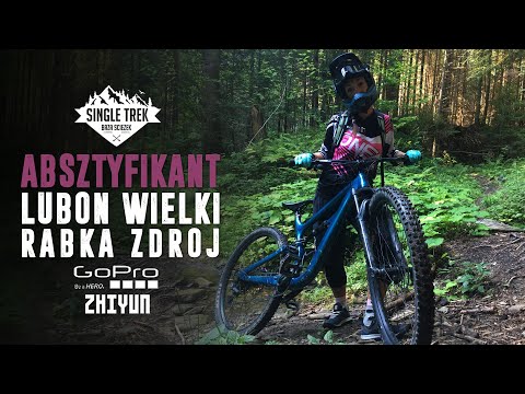Luboń Wielki - Absztyfikant // Rabka-Zdrój, Beskid Wyspowy  // Trasy, Enduro, MTB, DH
