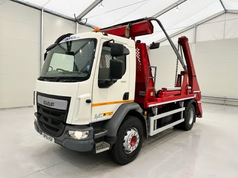 BP15 VSF - DAF LF 250 Day Cab Skip Loader | Law Truck Centre UK