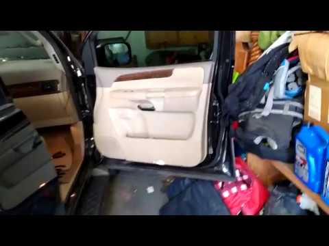 2011 Nissan Armada Window Motor Regulator Removal Replacement