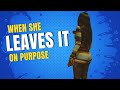 WHEN SHE LEAVES IT ON PURPOSE Ft Ms Sade