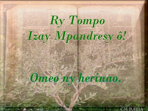 Ry Tompo mahavonjy ô ! Fihirana FFPM 554 - Feon-kira - CM RATIA