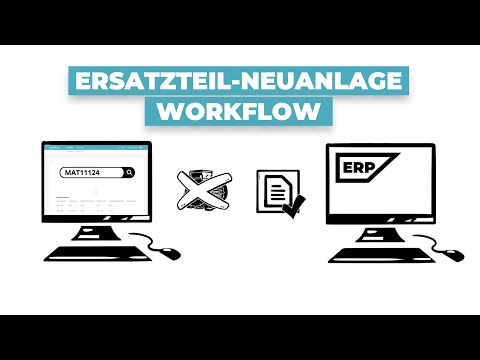 SPARETECH - Ersatzteil-Neuanlage Workflow