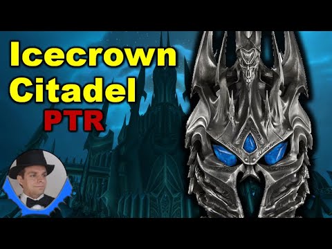 Our first look at the LICH KING - Icecrown Citadel PTR