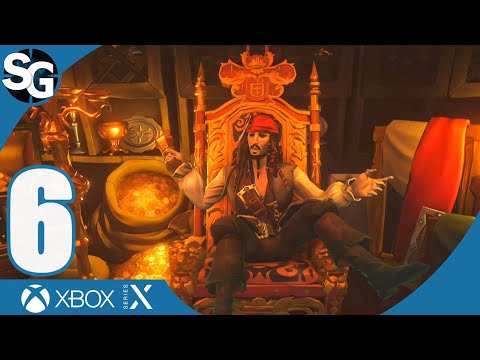 Sea of Thieves: A Pirate's Life Co-Op Walkthrough (No Commentary) | The Raid on Isla Tesoro - Part 6