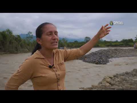 ENCAUCE DE RÍO UMBE EN QUINSALOMA SECTOR ISLA DE BARBONES