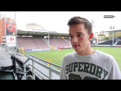 Gaëtan Hendrickx avant STVV - RCSC