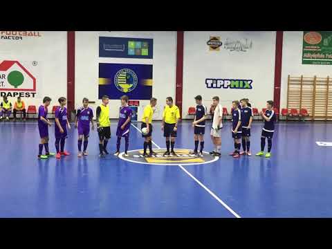 U18 futsal: Újpest FC-220Volt - Hegyvidék-TFSE 3-2 (1-1) 2018.01.14.