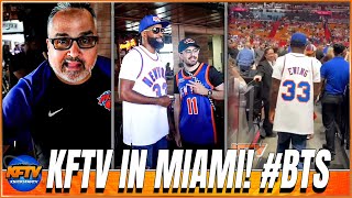 Knicks vs Heat: Behind The Scenes For CP The Fanchise Trip To Miami!