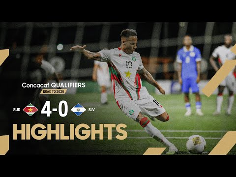 Suriname 4-0 El Salvador 