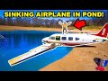 I Bought an AIRPLANE...then SUNK IT into the POND!!! (Bad Idea?)