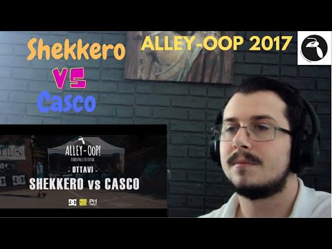 Reazione Alley-OoP! Freestyle Battle 2017 - Ottavi - SHEKKERO vs CASCO REACTION