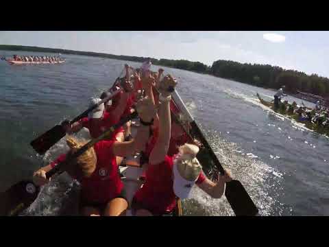 Dragon boat women's race team Dinaburg from Daugavpils, Latvia (Daugavpils 15.08.2020) / final