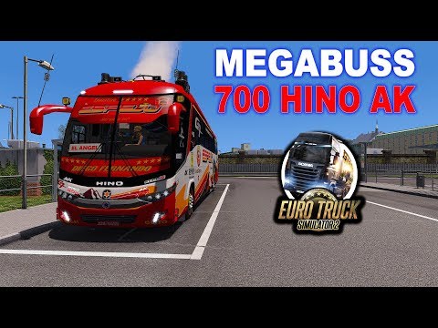 ETS2 1.33 | Bus Passenger Mod | Megabuss 700 | Hino | Ak | ( G29 + Shifter + Wheel Cam )
