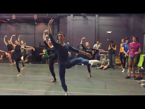 Mariinsky Ballet ... Class with Igor Petrov at SCFTA* JMT* October 11, 2017; Directed by Gina ARDANI