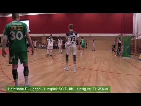 Hinspiel: SC DHfK Leipzig vs. THW Kiel - DM Halbfinale B-Jugend