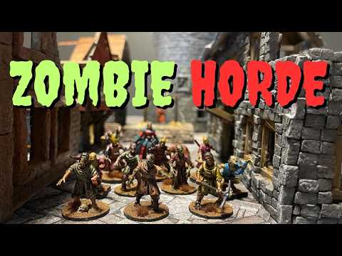 Mordheim BATTLE REPORT: The Undead vs WItch Hunters