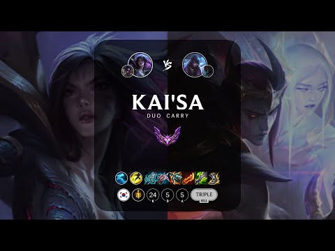 Kai'Sa ADC vs Aphelios - KR Master Patch 13.3