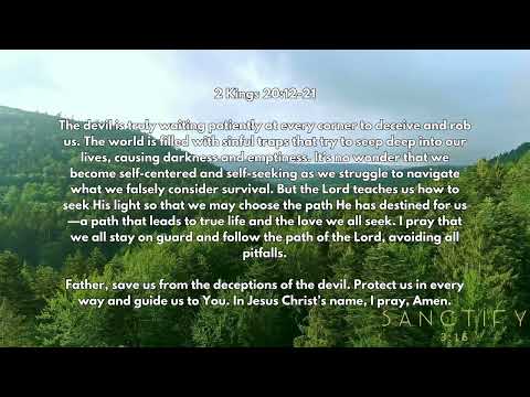 Devotional Reflections on Bible Verse 2 Kings 20:12-21