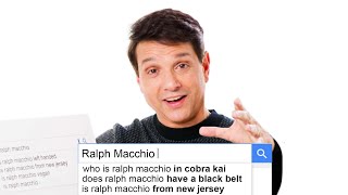 Cobra Kai&#39;s Ralph Macchio Answers the Web&#39;s Most Searched Questions | WIRED