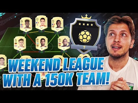 I PLAYED 30 GAMES IN WEEKEND LEAGUE WITH MY 150K TEAM - FIFA 20 FUT CHAMPIONS HIGHLIGHTS (PS4)