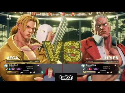 GingerV1k1ng(Urien) Vs Boltstrike(Vega)