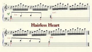 Genesis: &quot;Hairless Heart&quot; piano transcription