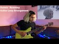 runaway - aurora | guitar loop arrangement WITH TAB