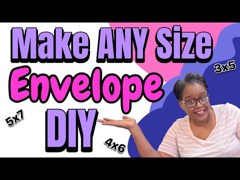 HERE’S THE TRICK! make the perfect envelope every time! QUICK AND EASY TUTORIAL