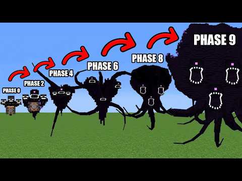 Which Wither Storm Phase is UNKILLABLE Against Mobs in Minecraft?