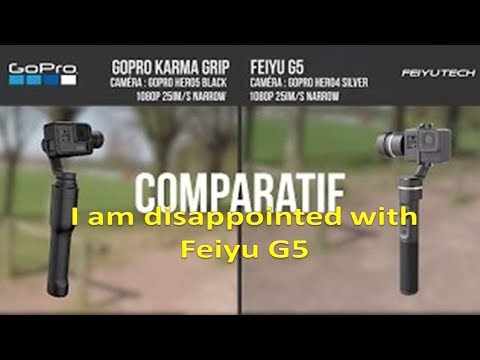 Feiyu G5 versus Gopro Karma Grip watch before you buy