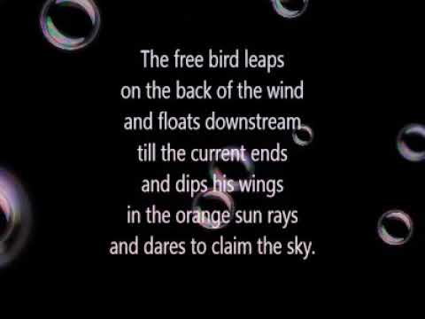 Caged Bird by Maya Angelou