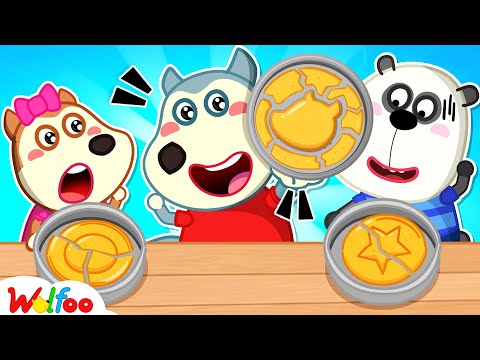 Honeycomb Candy Challenge! 🍯🔍 Who Can Solve It the Smartest Way? | Wolfoo New Episodes 2025