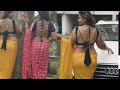 BONG MIMI PIU SARE EXPRESSION SAREE LOVER BACK BLOUSE LOVER Sareelove Saree