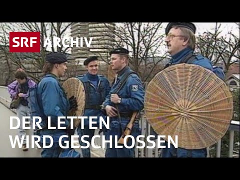 Schliessung Drogenszene Letten (1995) | Drogen in der Schweiz | SRF Archiv